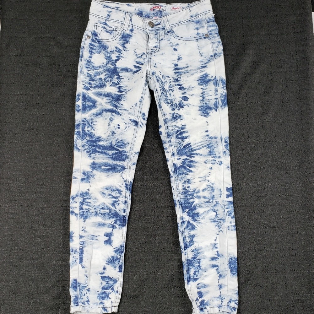 BONGO Girls Acid Washed Jegging Jeans - Picture 1 of 6